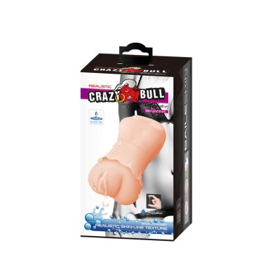 CRAZY BULL- Realistic 3D VAGINA, Water lubricant